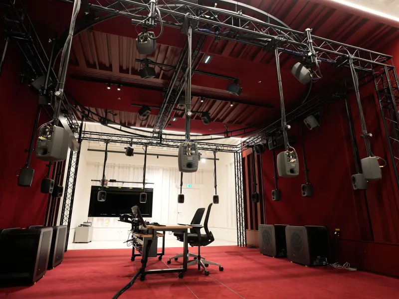 Vue du Studio 120 de Radio France