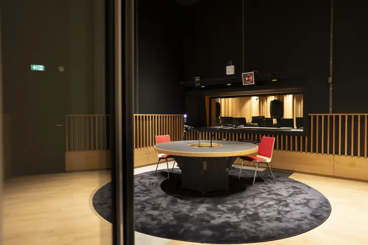 Table d'enregistrement du Studio 116
