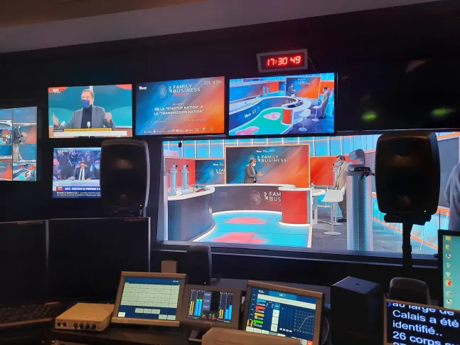 Régie du Studio 221 de Radio France