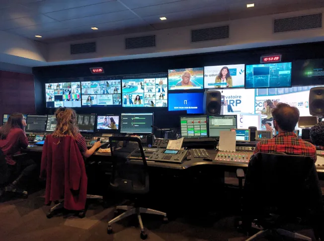 Régie du Studio 221 de Radio France