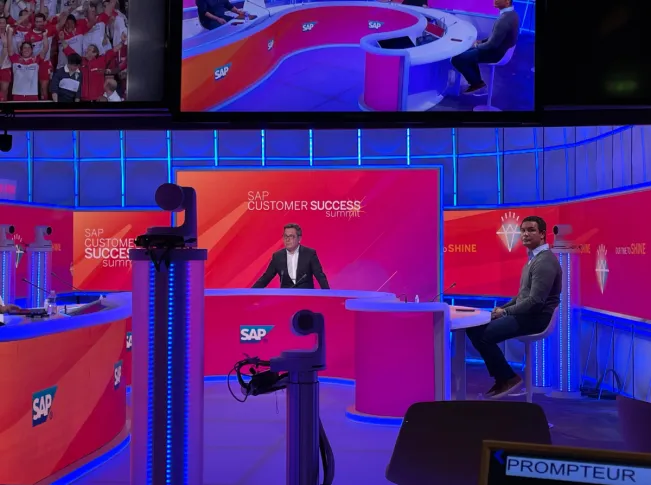 Emission dans le Studio 221 de Radio France