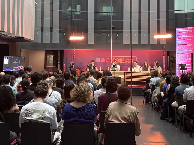 Spectateurs de Backseat à Radio France