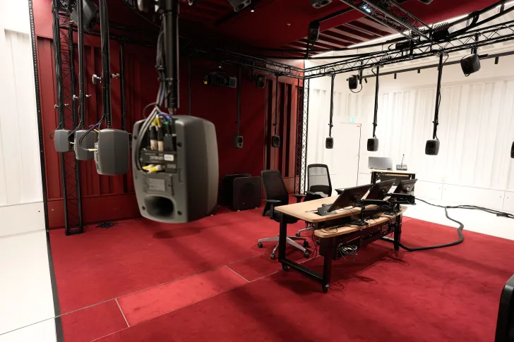 Vue du Studio 120 de Radio France