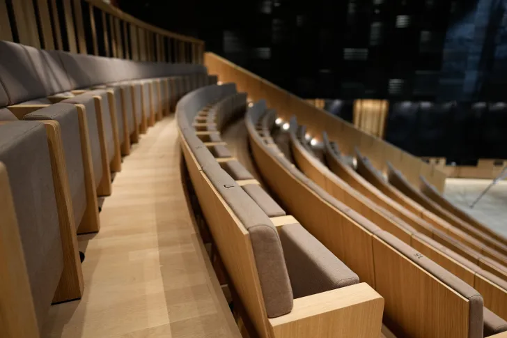 Photographie sièges du Studio 106