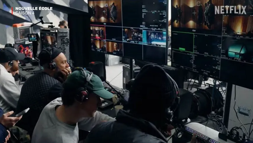 Tournage de "Nouvelle Ecole" à la Maison de la Radio et de la Musique