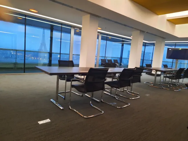 Accueil du séminaire dans la Salle panoramique