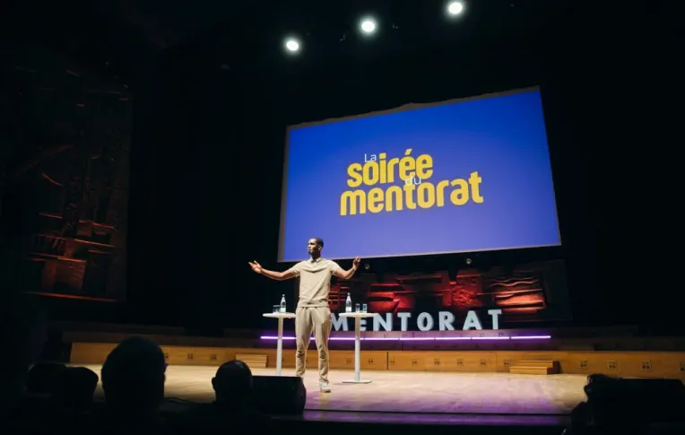 Scène du Studio 104 - Grande Soirée du Mentorat