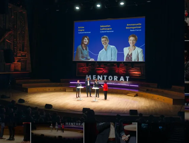 Scène du Studio 104 - Grande Soirée du Mentorat