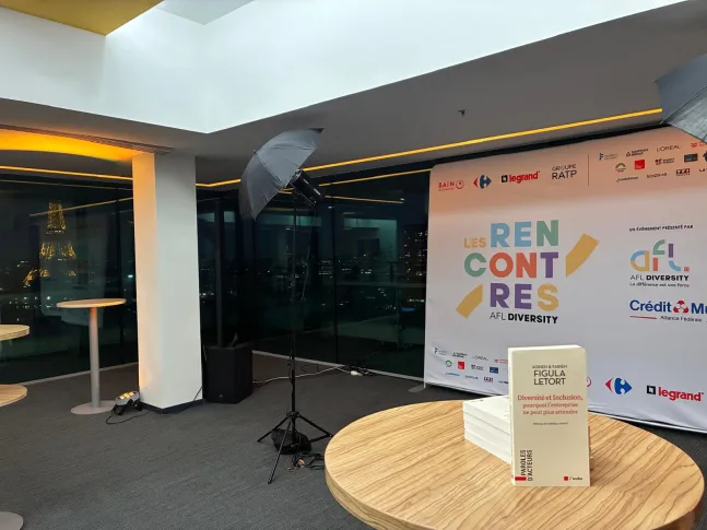 Cocktail en Salle panoramique pour les Rencontres AFL Diversity 2026