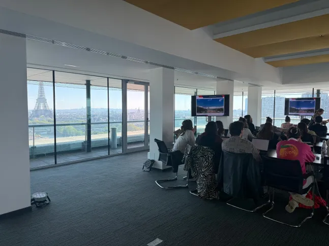 Salle panoramique journée de formation Institut Supérieur de l'Evénement