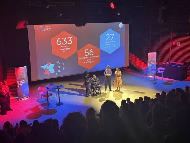 La Soirée du Service Civique au Studio 105 de Radio France