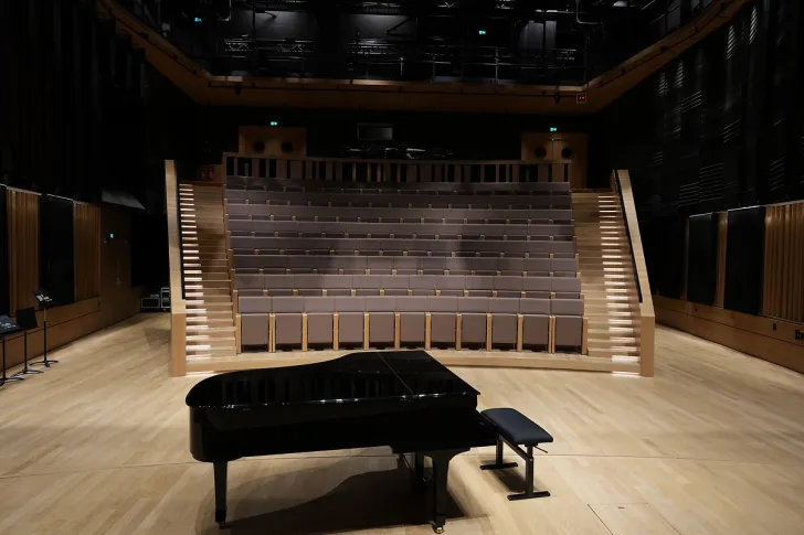Gradins du Studio 106 de Radio France
