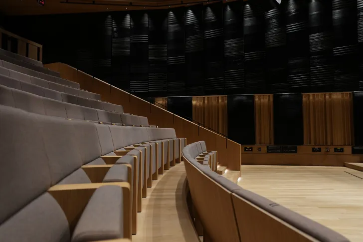 Gradins du Studio 106 de Radio France