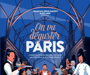 Livre On va déguster Paris Editions Radio France François-Régis Gaudry et ses amis 