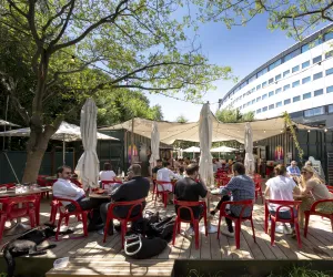 Photo du restaurant le jardin de la maison de la radio et de la musique