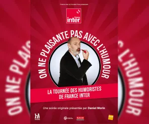 Affiche du spectacle "On ne plaisante pas avec l'humour"