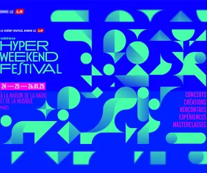 Visuel de l'édition 2025 de l'Hyper Weekend Festival