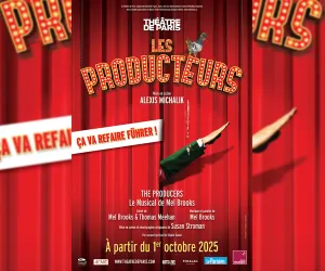 Affiche du spectacle Les Producteurs