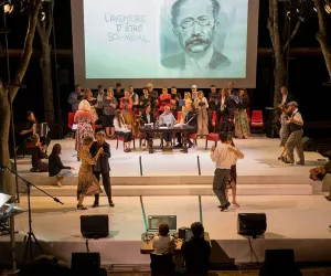 Photo du spectacle "Léon Blum, une vie héroïque"