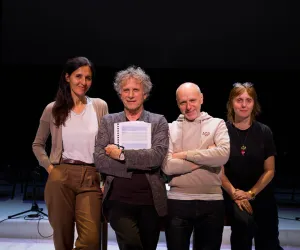 Affiche tournée spectacle les résistantes
