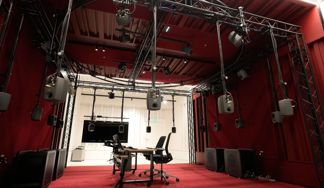 Vue du Studio 120 de Radio France