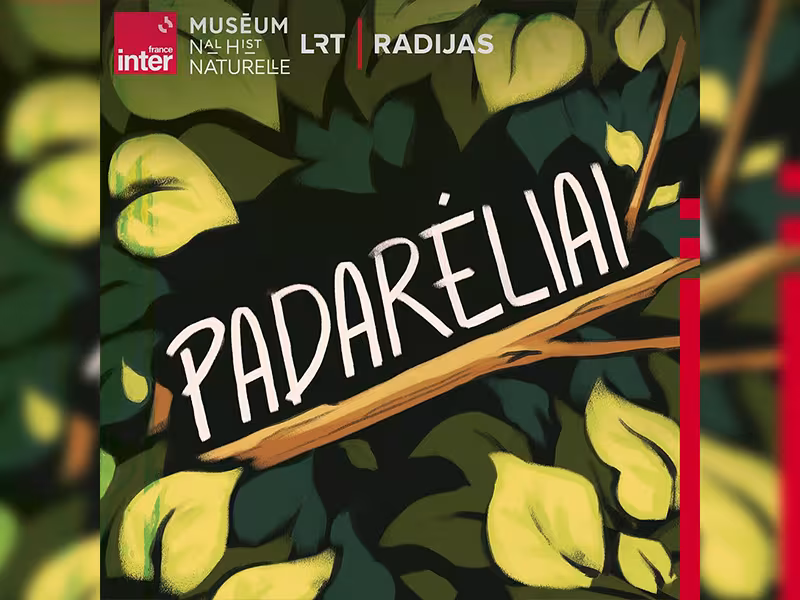 Visual of the Padaréliai podcast