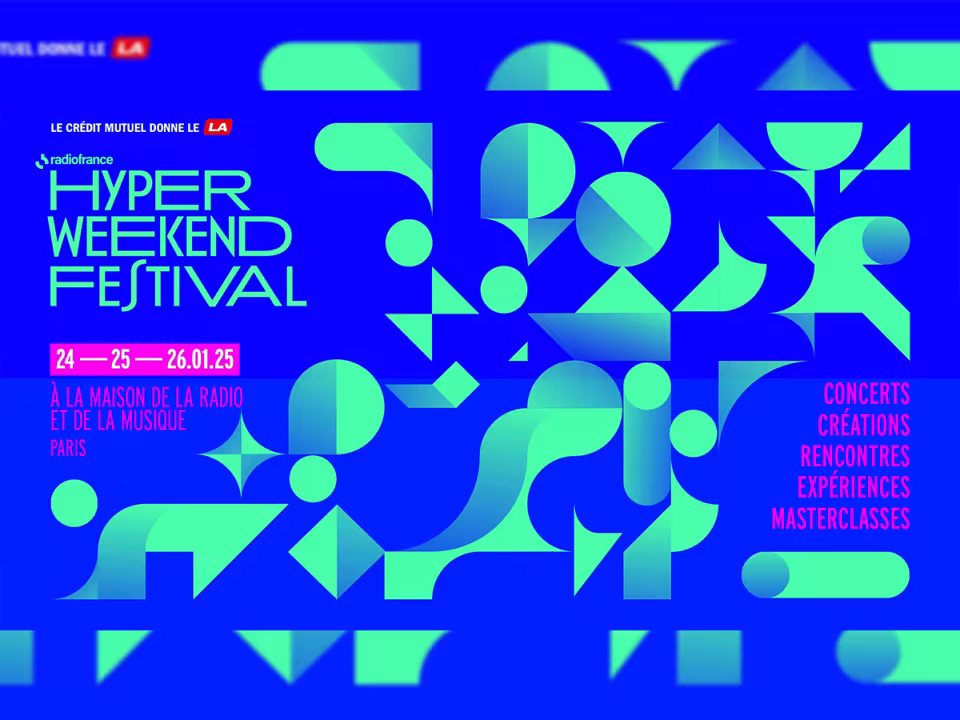 Visuel de l'édition 2025 de l'Hyper Weekend Festival