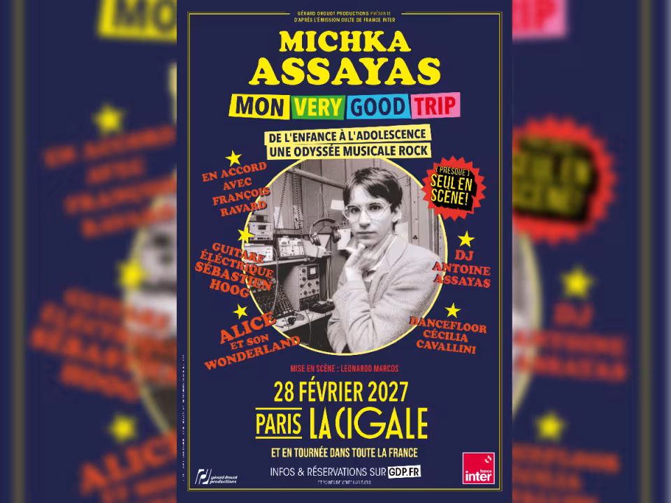 Tournée théâtre Mon Very Good Trip 