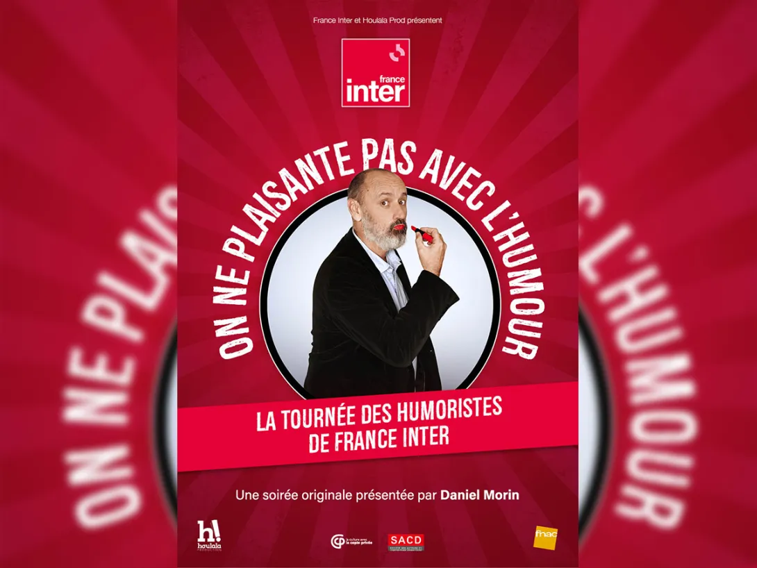 Affiche du spectacle "On ne plaisante pas avec l'humour"