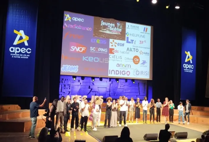 Vue du Studio 104 pendant l'événement de l'APEC