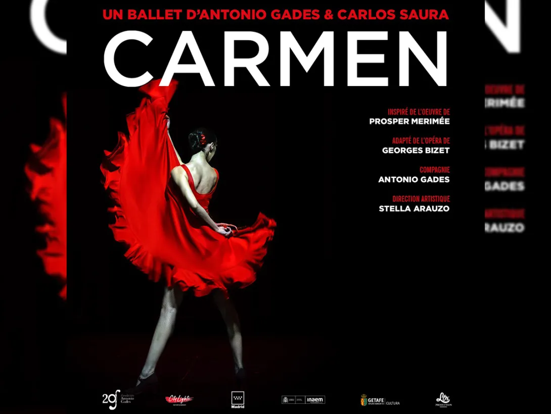 Affiche du ballet Carmen