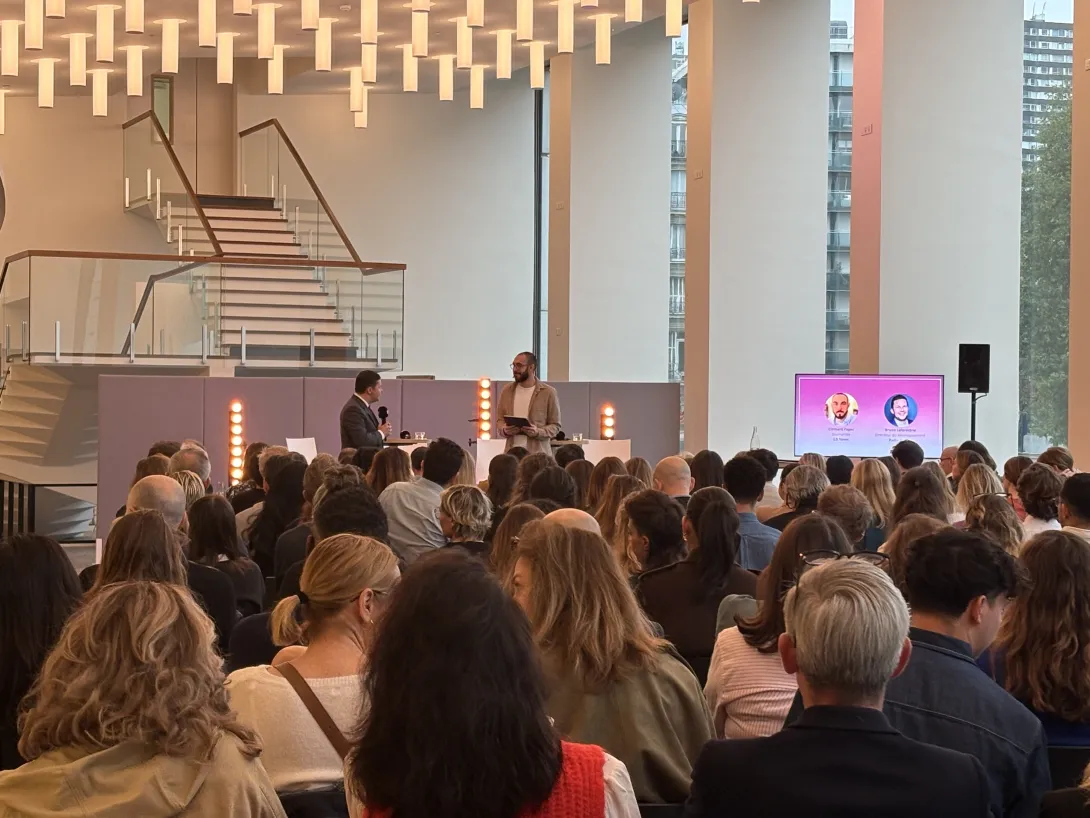 Cérémonie CB News au Foyer Bazaine de Radio France
