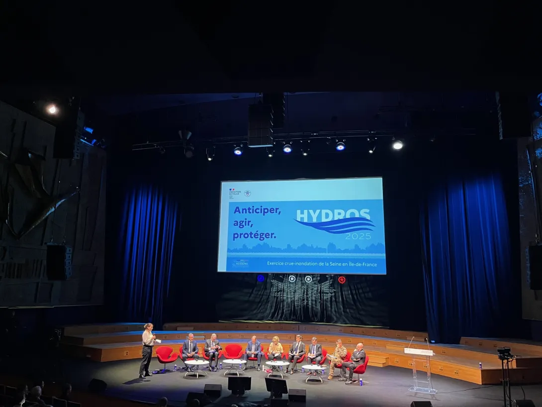 Conférence de presse Hydros au Studio 104 de Radio France