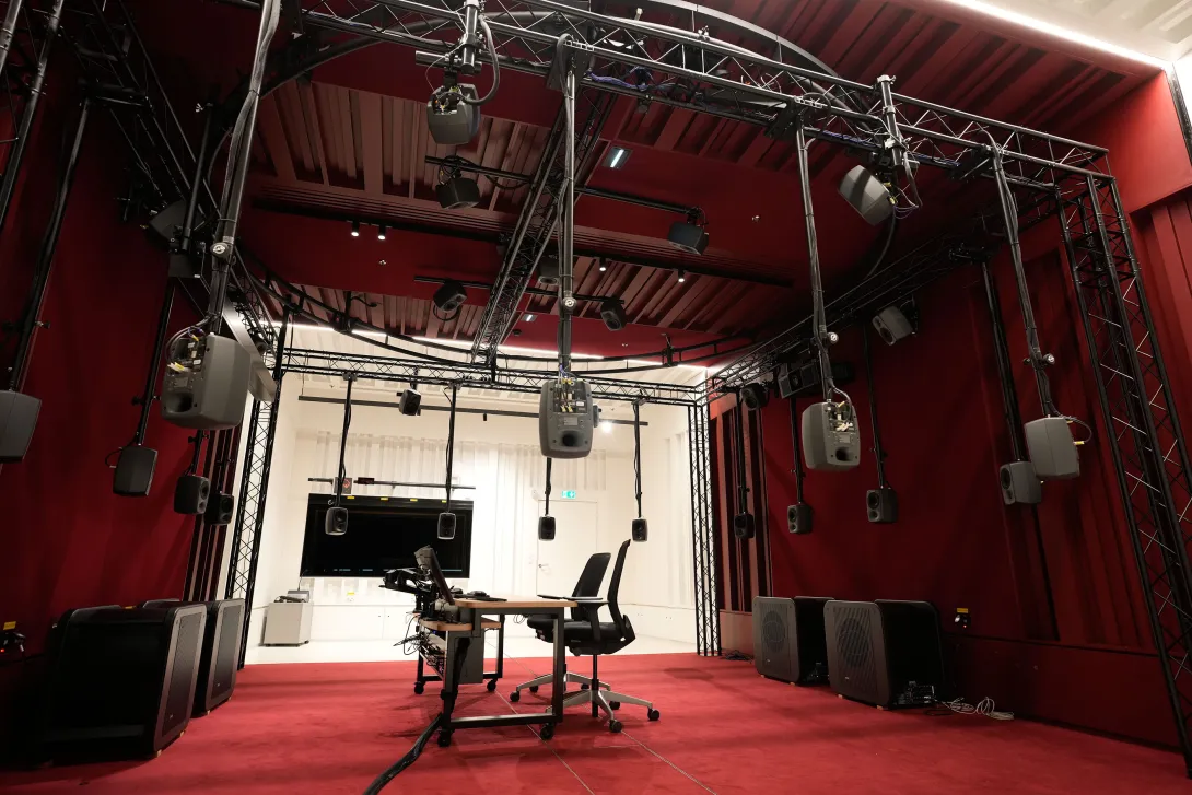Vue du Studio 120 de Radio France