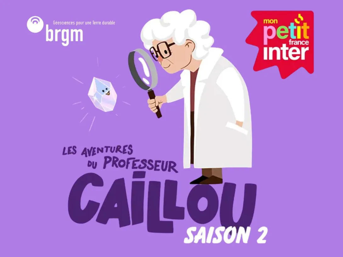 Visuel Podcast Saison 2 Professeur Caillou