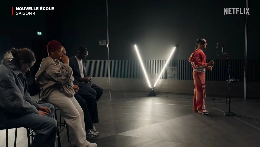 Tournage de Nouvelle Ecole dans le Studio 119 de Radio France